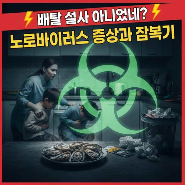 노로바이러스 증상과 대처법