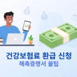 건강보험료 환급 신청, 프리랜서인 제가 '82만원' 돌려받은 비결 (해촉증명서 꿀팁)