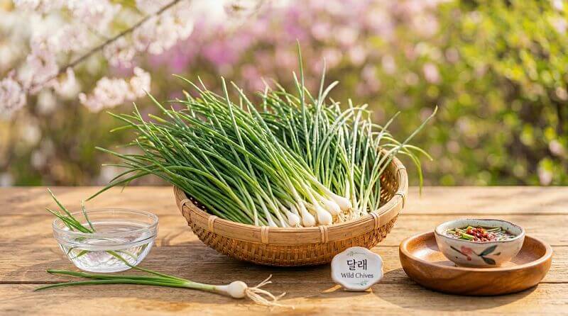 달래: 알리신 성분으로 신진대사 촉진