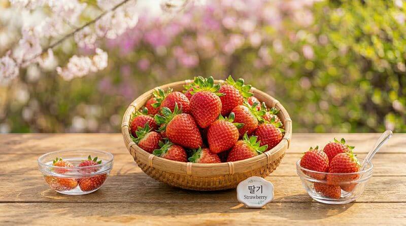 딸기: 스트레스 대항 비타민 C 공급원