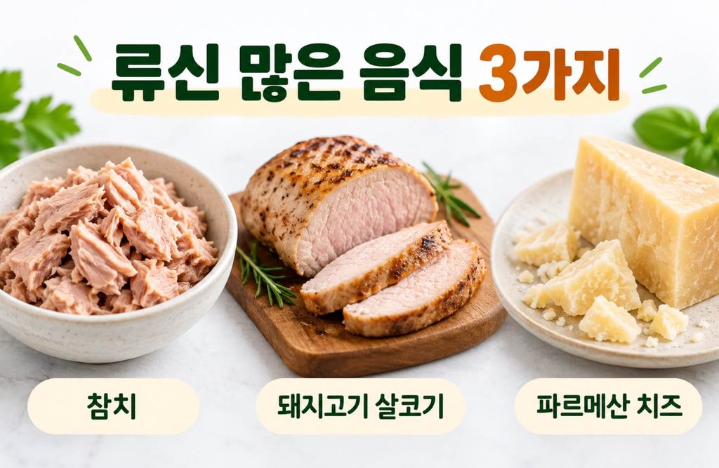 류신 많은 음식 3가지