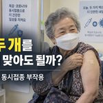 백신 두 개를 하루에 맞아도 될까? 독감, 코로나 동시접종 부작용