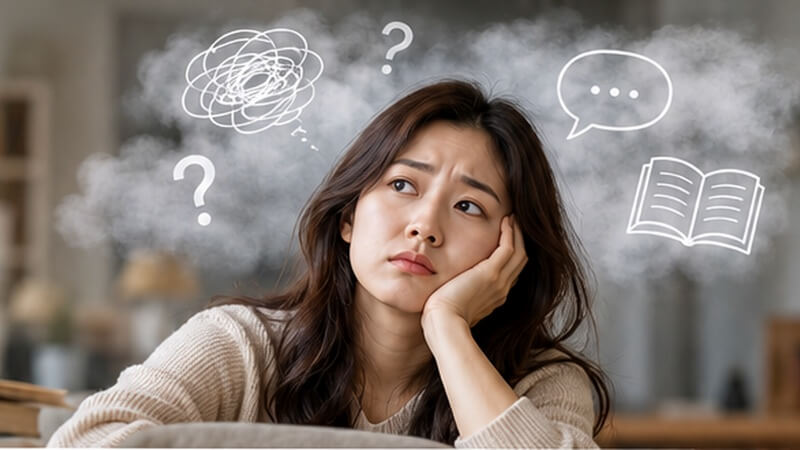 브레인포그 증상, 말하려던 단어가 자꾸 생각 안 난다면?