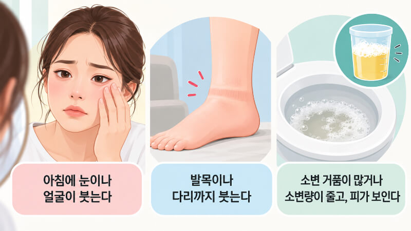 아침마다 얼굴이 붓는데 오후엔 멀쩡하다면? 신장 검사 필요할 때
